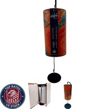 Elegant Handcrafted Autumn Glass Chime in Jeweled Apricot for All Occasions