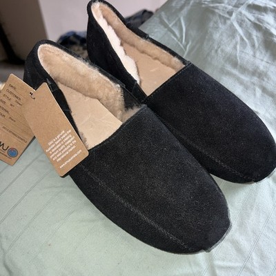 EMU Australia Shoe W8 M7 Loafer Slip-on Suede Sheepskin Carlton Warm Comfy EUC