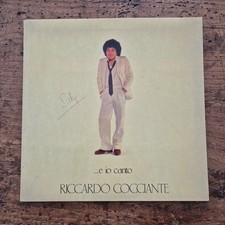 LP Riccardo Cocciante E Io Canto RCA PL 31421 Musica Italiana Vinile 1979 Ita