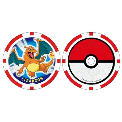 Kasco Green Marker Pokemon POCKET MONSTERS Chip Marker Charizard Unisex PMMC002