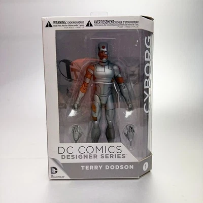 DC Comics "Design Dodson Earth 1 Teen Titans Cyborg Action Figur - Bild 1 von 2