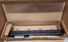 COMMSCOPE UNIPRISE UNP-6-DM-1U-24 760180042 RJ45 24 Port Patch Panel