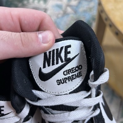 Nike Greco Supreme Lace Up Wrestling Shoes Black (316552-002
