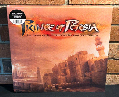 PRINCE OF PERSIA THE SANDS OF TIME - Soundtrack, Ltd 1st press 3LP BLACK VINYL