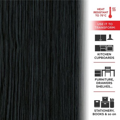 Alkor Adhesive Film For Furniture Blackwood Effect 45 Cm X 2 M