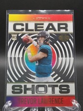 2021 Panini Illusions - Clear Shots Trevor Lawrence #CS-16 Orange (RC)
