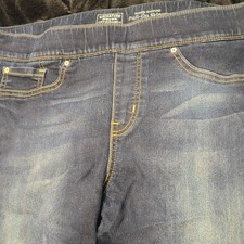 Signature by Levi Strauss  Co. Shaping Pull-On Skinny Jeans Blue Denim