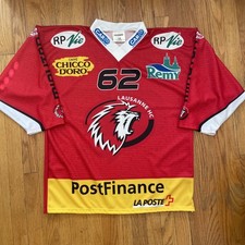 LAUSANNE HC MARTIN ST LOUIS VINTAGE 2004-05 SWITZERLAND HOCKEY JERSEY