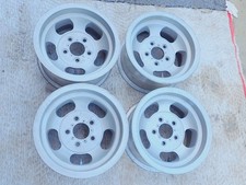 Vintage Us Indy Slot Mag Wheels 14x8 Gm Pattern Aluminum Slotted 60s-70s Day 2