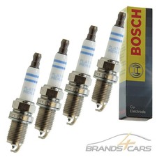 4x BOSCH ZÜNDKERZE DOPPELPLATIN FÜR AUDI Q3 8U 2.0 11-15 Q5 8R 2.0 08-