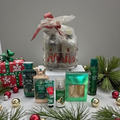 8 Pc Gift  Set Vanilla Bean Noel Bath & Body Works Wallflowers Lotion Shower Gel