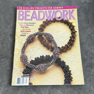 Beadwork Magazine - Jewelry Making & Craft Tutorials - June July 2002