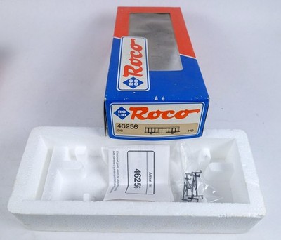 ROCO 46256 LEERKARTON Gedeckter Güterwagen Gms 54 Spur H0 OVP HO Leerverpackung