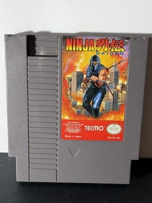 Ninja Gaiden by Tecmo, Nintendo NES, 1987, Cartridge only