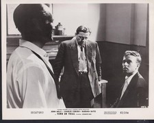 Alec McCowen John Mills TOWN ON TRAIL 1957 original movie photo 48605