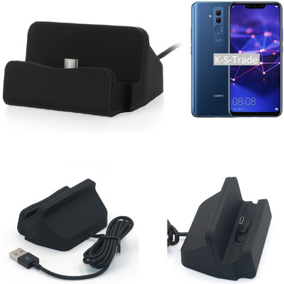 Docking Station for Huawei Mate 20 Lite black charger USB-C Dock Cable