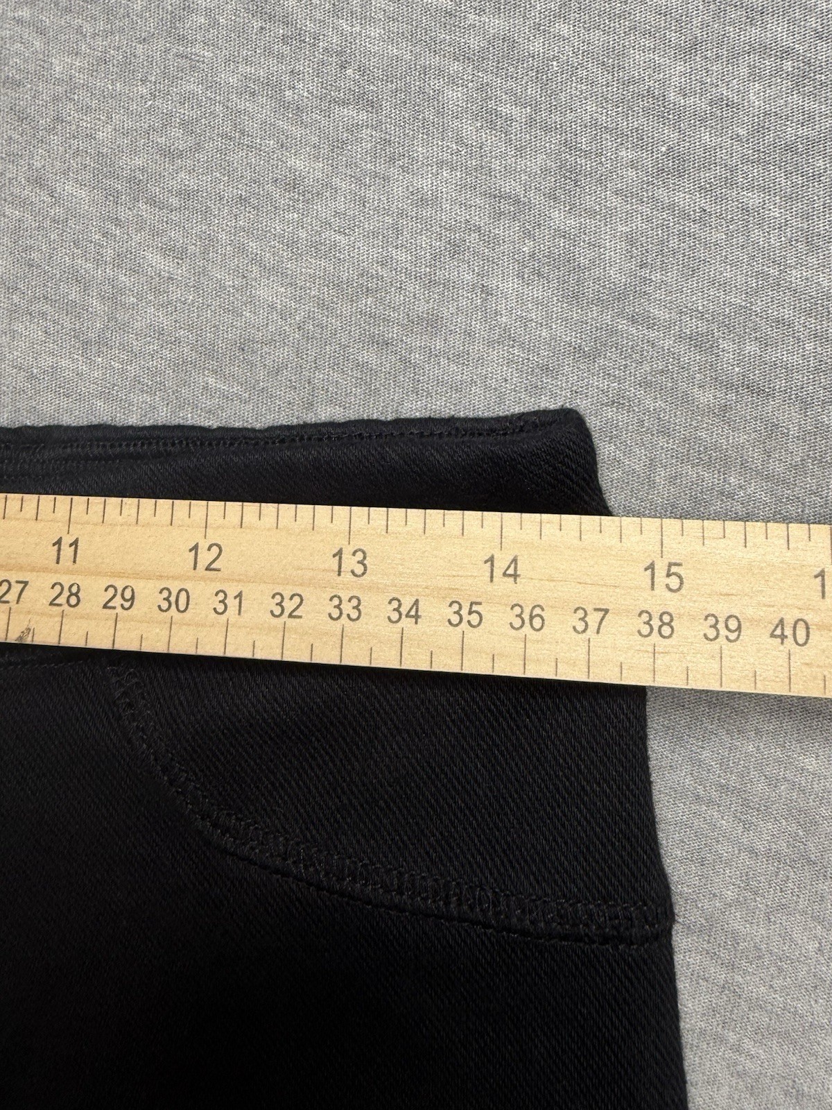 AG Adriano Goldschmied Knit Luxe Denim Pants Womens 29R Black Stretch Jeggings thumbnail 6