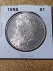 1885 Philadelphia Morgan Silver Dollar See Pics Self Grade
