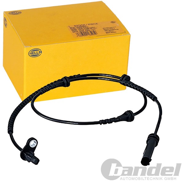 Hella ABS-SENSOR Raddrehzahl Vorne Passend FüR Bmw 2 3 4 I4 | 6PU 358 216-101-image