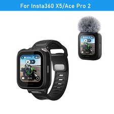 GPS Preview Remote with Built-In Mic Watch Control For Insta360 X5/Ace Pro 2 NEW