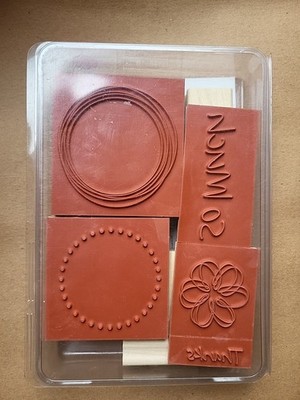Stampin' Up! 2007 So Much Rubber Stamp Set Of 5  #109314