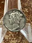 1944-S Mercury Silver Dime CIRCULATED GOOD / VG # PS78