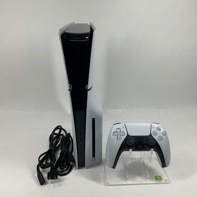 Sony PlayStation 5 Slim Disc Edition PS5 1TB White Console Gaming System CFI-201