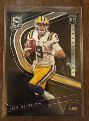 2020 Panini Chronicles Draft Picks - Spectra Draft Picks Joe Burrow #1 (RC)