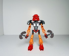 2002 LEGO Bionicle Toa Nuva MOC Inverse Blue Tahu& Red Gali 8572 8570