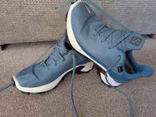 Womens Salomon Alpha Cross 3 Trainers - Size UK 5 - Used But Good Condition Blue