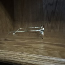 Chrome Hearts Gold Metal Round Eyeglass Frame...
