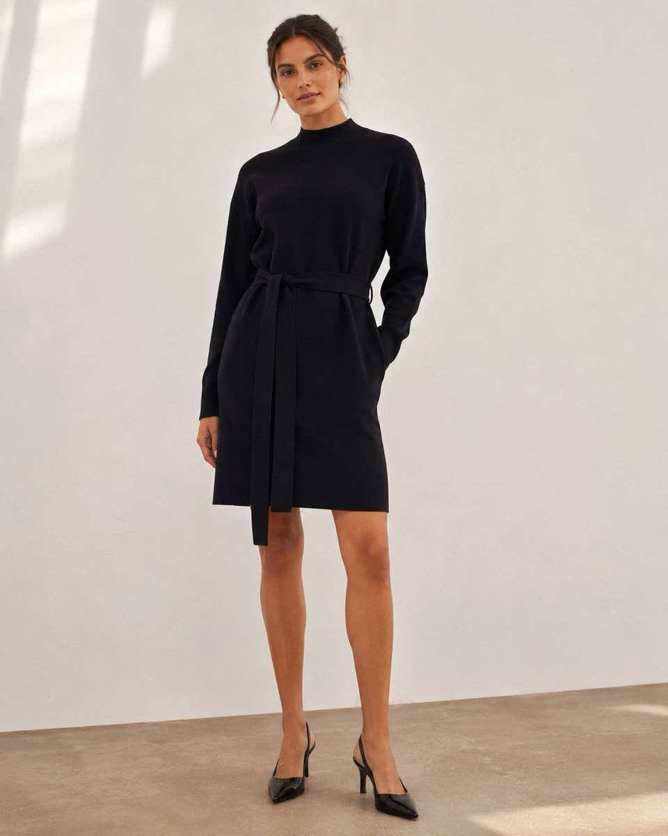 boden sweater dress Blue Wool Size US 2 at Amazon Women's Clothing store Machine washable Boden Sweater Dresses for sale