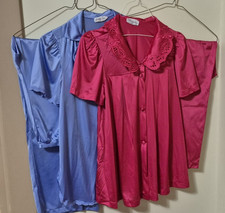 Lot Of 2 sets Of Vintage Vanity Fair Pajamas S and XS