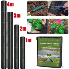 Heavy Duty Weed Control Fabric Membrane Garden Ground Cover Mat Landscape Sheet