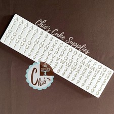 Alphabet Letters and Numbers Silicone Mold, 1...