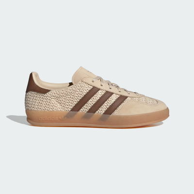 adidas Gazelle Indoor Crochet Sand Strata Brown JS1418 Women's