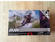 G I Joe Classified Cobra Tele Viper and Cobra Flight Pod Trubble Bubble Toy