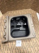 03-06 Chevrolet GMC Silverado Sierra Console Cup Holder Bezel W/ Insert OEM Used