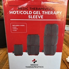 Medic Therapeutics Hot & Cold Gel Therapy Sleeves Set of 3 Sizes Christmas Gift