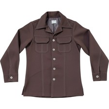 Levi's Panatela Leisure Jacket S Brown Vintage 70s Contrast Stitch Retro Disco