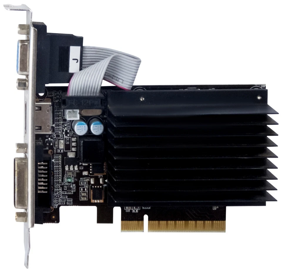Graphic Card Palit Nvidia Geforce Gt 730 1GB NEAT7300HD06-2080H DDR3 Pcie x8 - Image 2 of 2