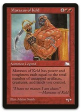 Maraxus of Keld (LP) Weatherlight WTH Magic MTG