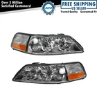 Headlight Assembly Set Driver & Passenger Side Fits 2005-2011 Lincoln Town Car