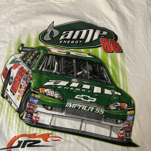 Vintage Nascar Chase Authentic Dale Earnhardt Jr AMP All Over Print 2XL E8 - Picture 2 of 11