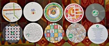 Set of 10 Different  Brooklyn Brewery  Beer Coasters