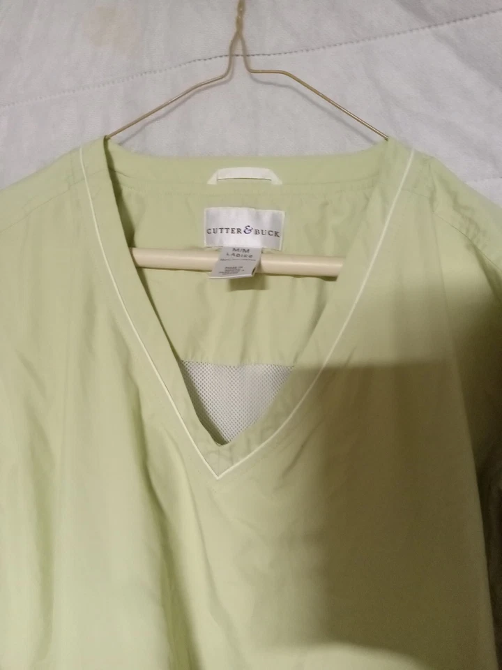 Cutter & Buck Women Green Sweater Sz M - Image 3 of 4