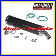Silenziatore GIANNELLI CAGIVA MITO 125 1990 1991 terminale carbonio omologato