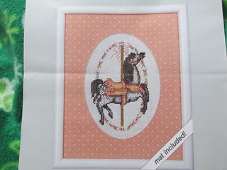 Weekenders Dapple Gray Pony Counted Cross Stitch Kit with Designer Mat
