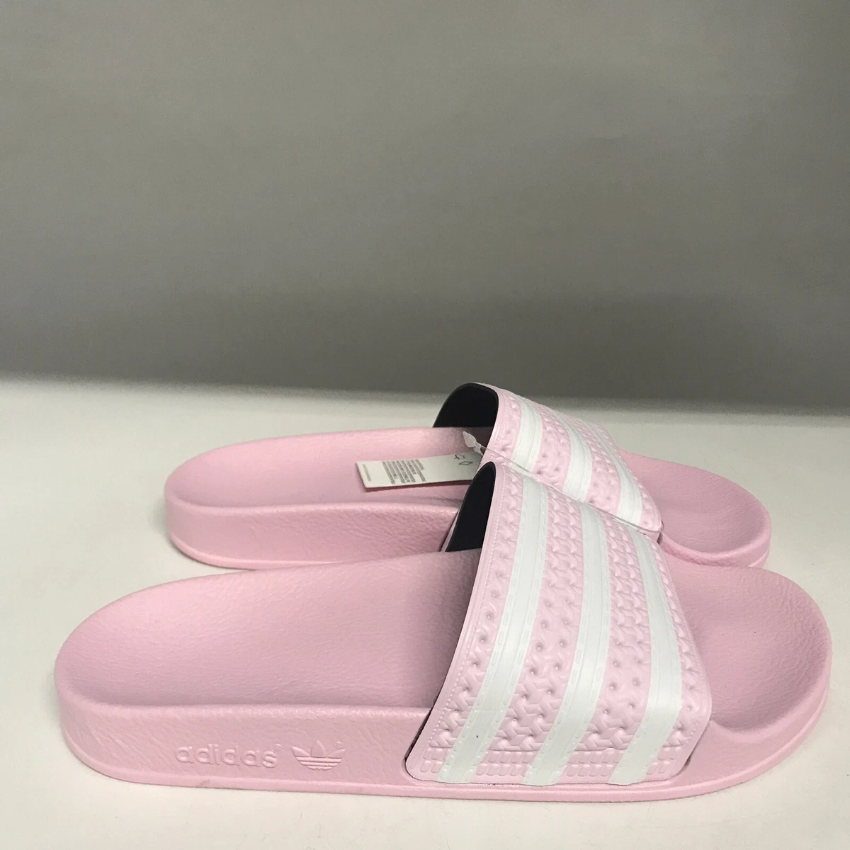 Pink adilette hot sale