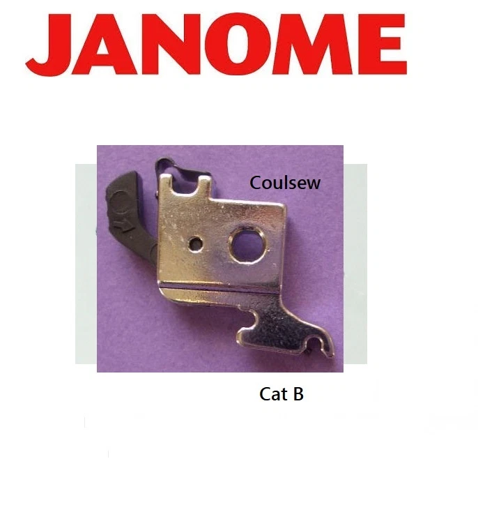 JANOME GENUINE Foot Holder Shank for Clip on feet - Cat B 525s CXL301 XL601 etc - Image 2 of 2